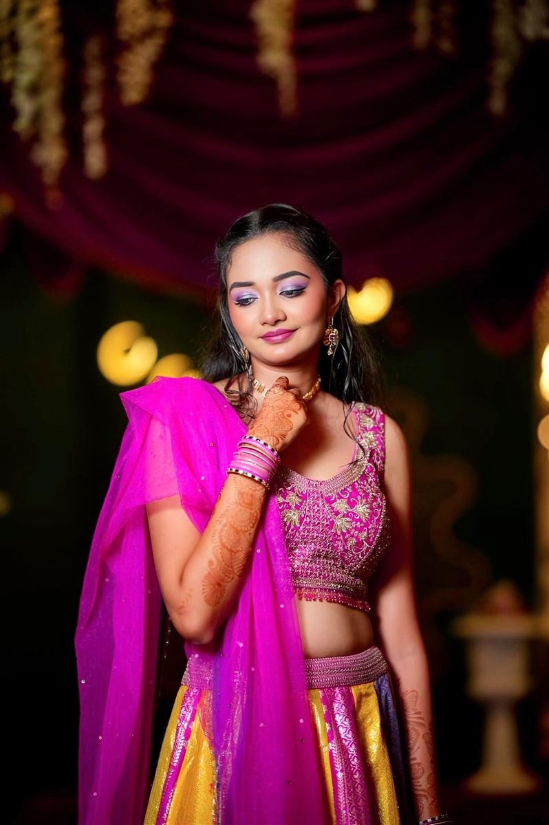 Sangeet evening look under festive lights — Navi Mumbai